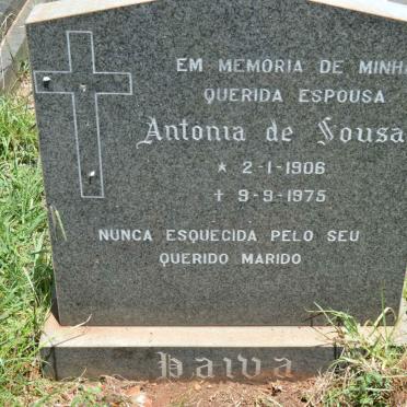 BAIVA Antonia De Sousa 1906-1975