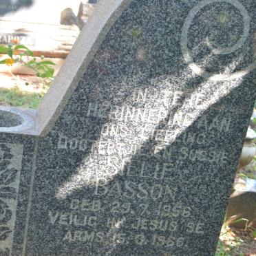 BASSON Sielie 1956-1966