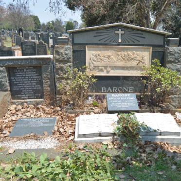 BARONE Felice 1893-1953 &amp; Angela 1893-1984