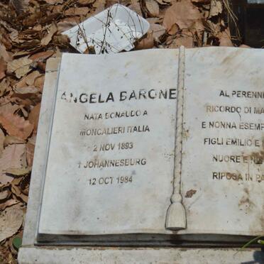 BARONE Angela 1893-1984