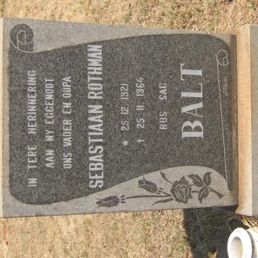 BALT Sebastiaan Rothman 1921-1964