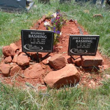 BASHING Reginald 1935-2012 &amp; Joyce Charmaine 1938-2011