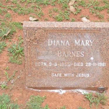 BARNES Diana Mary 1955-1961