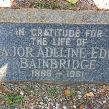 BAINBRIDGE Adeline Edith 1886-1961