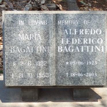 BAGATTINI Maria 1902-1953 :: BAGATTINI Alfredo Federico 1923-2003