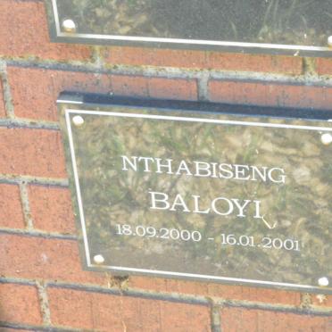 BALOYI Nthabiseng 2000-2001