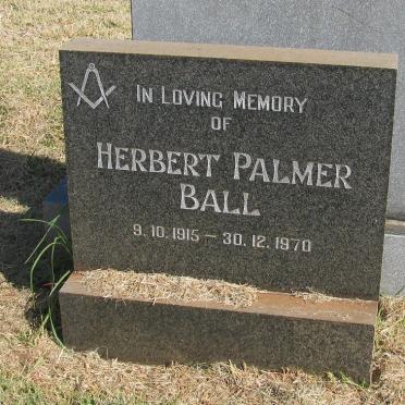 BALL Herbert Palmer 1915-1970