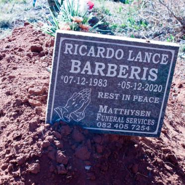 BARBERIS Ricardo Lance 1983-2020
