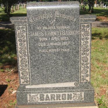 BARRON James 1883-1957