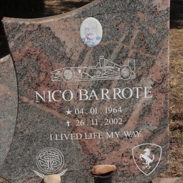 BARROTE Nico 1964-2002