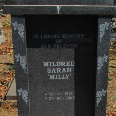 BAULACKEY Mildred Sarah 1919-2005