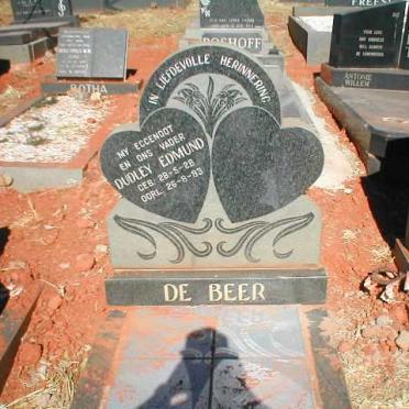 BEER Dudley Edmund, de 1928-1983