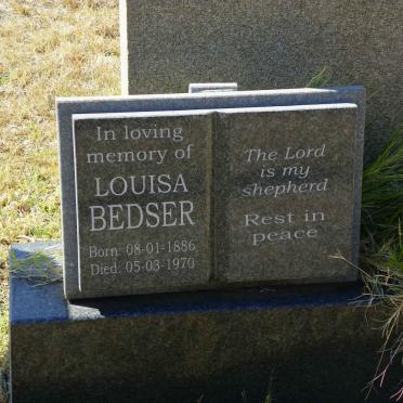 BEDSER Louisa 1886-1970