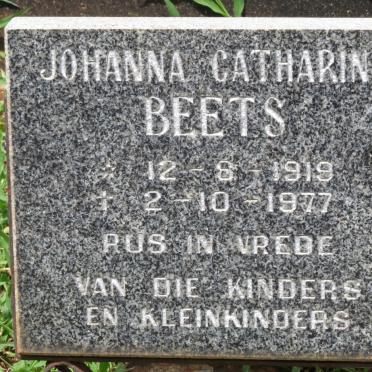 BEETS Johanna Catharina 1919-1977