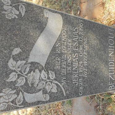 BEZUIDENHOUT Jeremias Esaias 1924-1963
