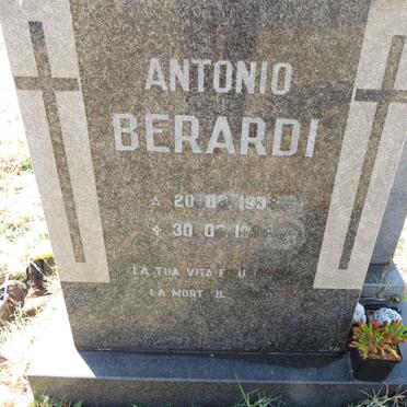 BERARDI Antonio 1938-1994