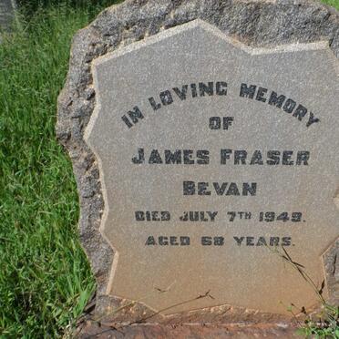 BEVAN James Fraser -1949
