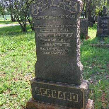 BERNARD Benjamin 1913-1943
