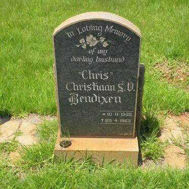 BENDIXEN Christiaan V. 1903-1963
