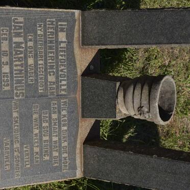 BERGH Jan Marthinus, van den 1899-1955