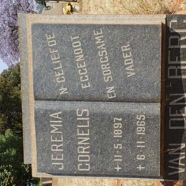 BERG Jeremia Cornelis, van den 1897-1965