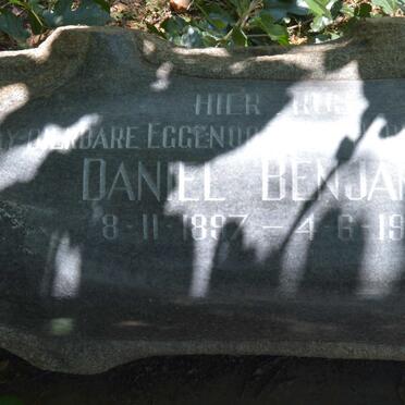 BEZUIDENHOUT Daniel Benjamin 1897-1969
