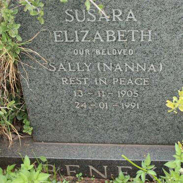 BENEKE Susara Elizabeth 1905-1991