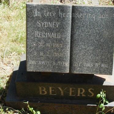 BEYERS Reginald 1909-1968