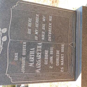 BEYERS Martha Margaretha 1911-1968