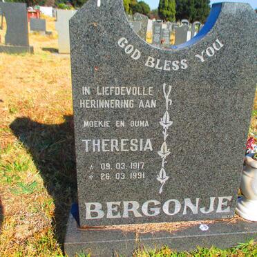 BERGONJE Theresia 1917-1991