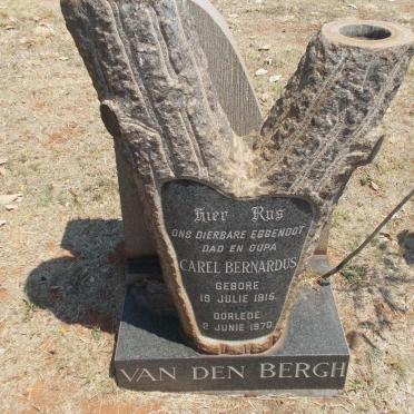 BERGH Carel Bernardus, van den 1915-1970