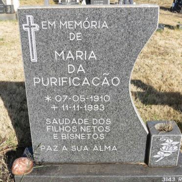 BICO Maria da Purificacão 1910-1993