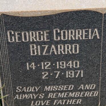BIZARRO George Correia 1940-1971