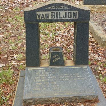 BILJON Lodewickus, van 1897-1944