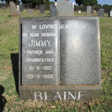 BLAINE Jimmy 1912-1968