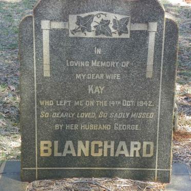 BLANCHARD Kay -1942