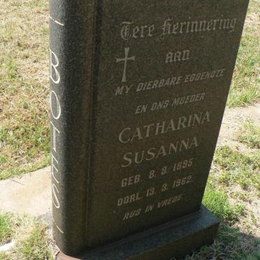 BOTES Catharina Susanna 1895-1962