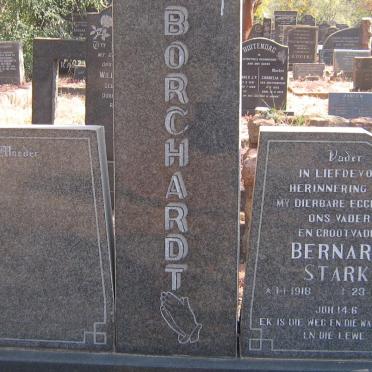 BORCHARDT Bernard Stark 1918-1978