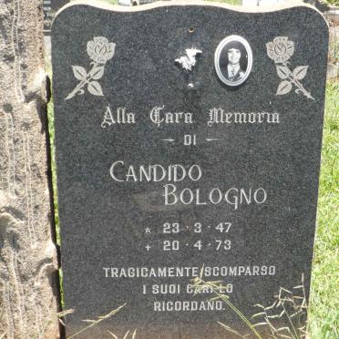 BOLOGNO Candido 1947-1973