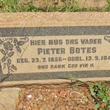 BOTES Pieter 1856-1948