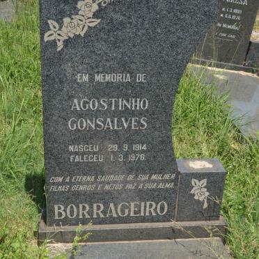BORRAGEIRO Agostinho Gonsalves 1914-1976