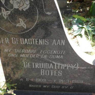 BOTES Getruida 1909-1969