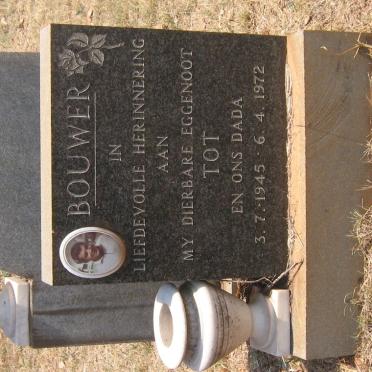 BOUWER Tot 1945-1972
