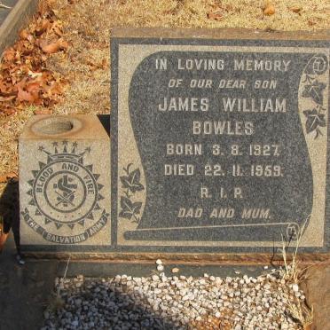 BOWLES James William 1927-1959