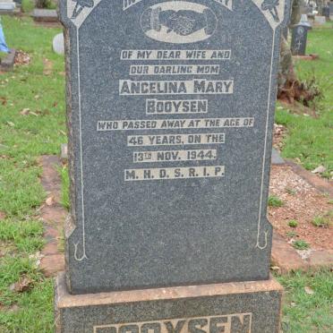 BOOYSEN Angelina Mary -1944