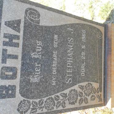 BOTHA Stephanus J. -1966