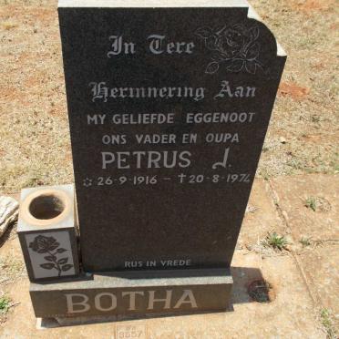 BOTHA Petrus J. 1916-1974
