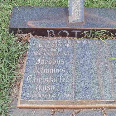 BOTHA Jacobus Johannes Christoffel 1929-198?