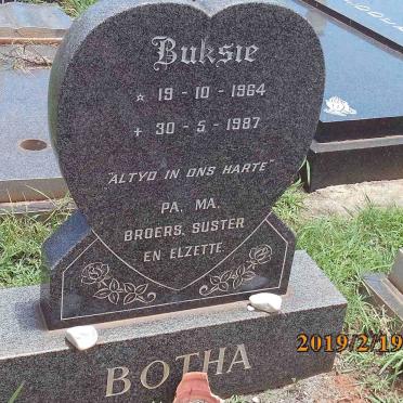 BOTHA Buksie 1964-1987