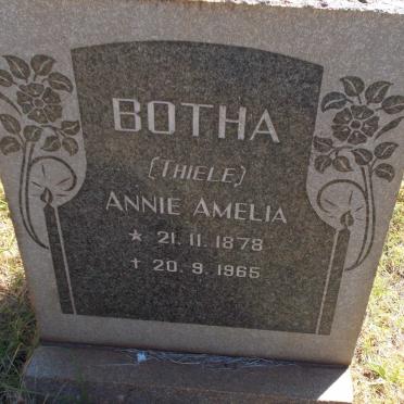 BOTHA Annie Amelia nee THIELE 1878-1965